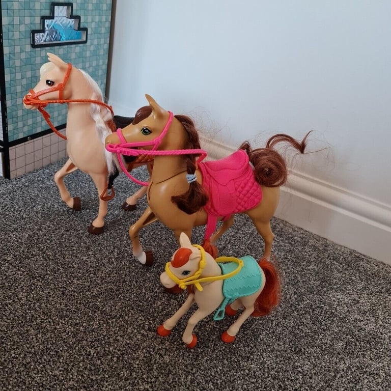 image for Barbie horses
