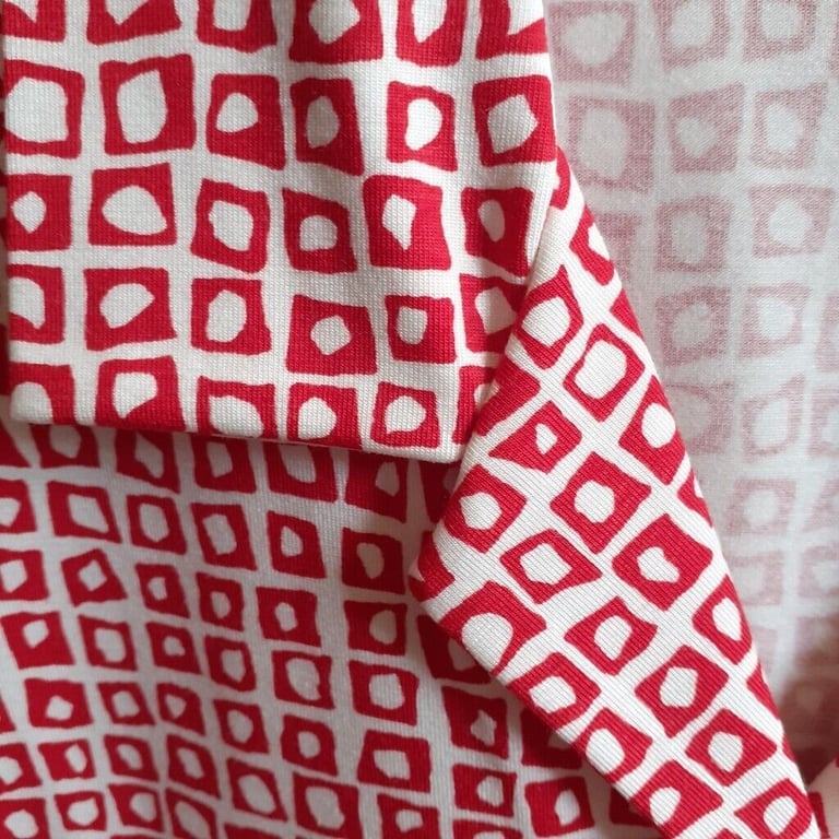 Size 14 Red Mix M&S Top