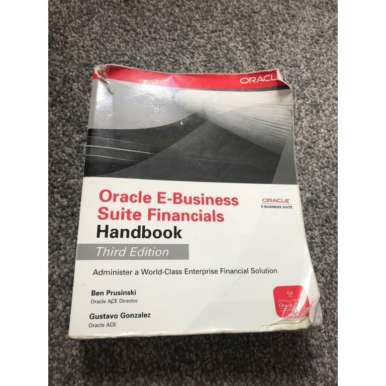 image for Oracle e-business suite financials handbook book