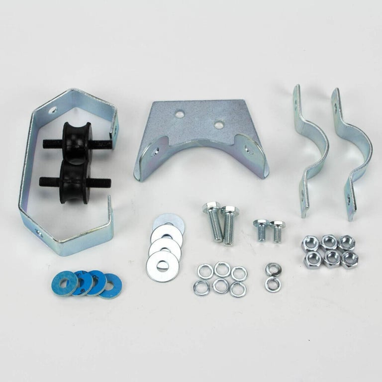 MGB CHROME BUMPER EXHAUST FITTING KIT