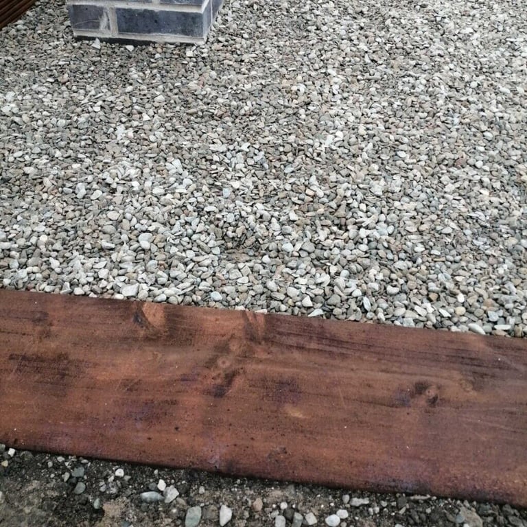Timber Path and Kerb Edgings 2.4m. £35ea.