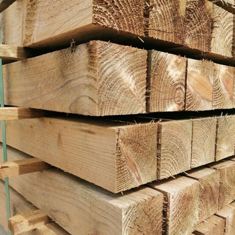 image for 100mm x 100mm Square Wooden Post 2.4m and 3m