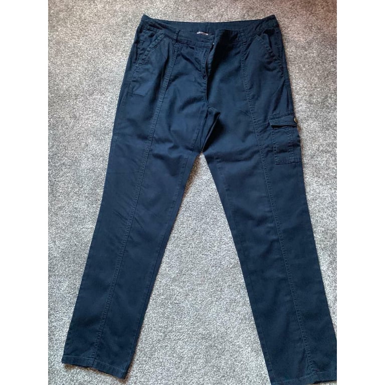 Ladies blue trousers 14R Debenhams 
