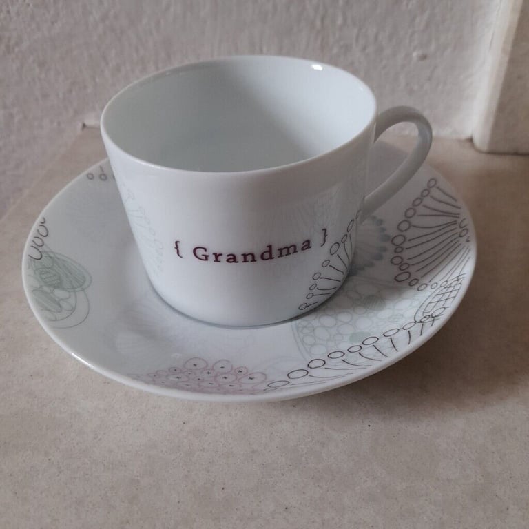 image for Grandma cup and saucer set 