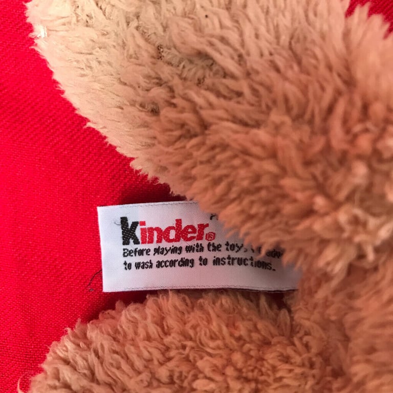  Moose, elk, reindeer soft toy. Kinder Egg. £3 ovno. Can post.