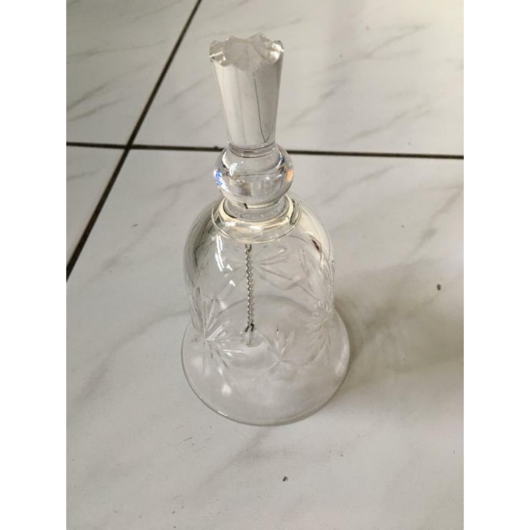 Edinburgh Crystal Glass Bell