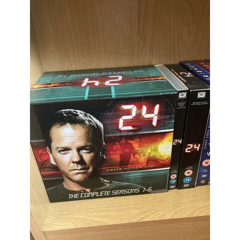 image for 24 Season 1-8 DVDs