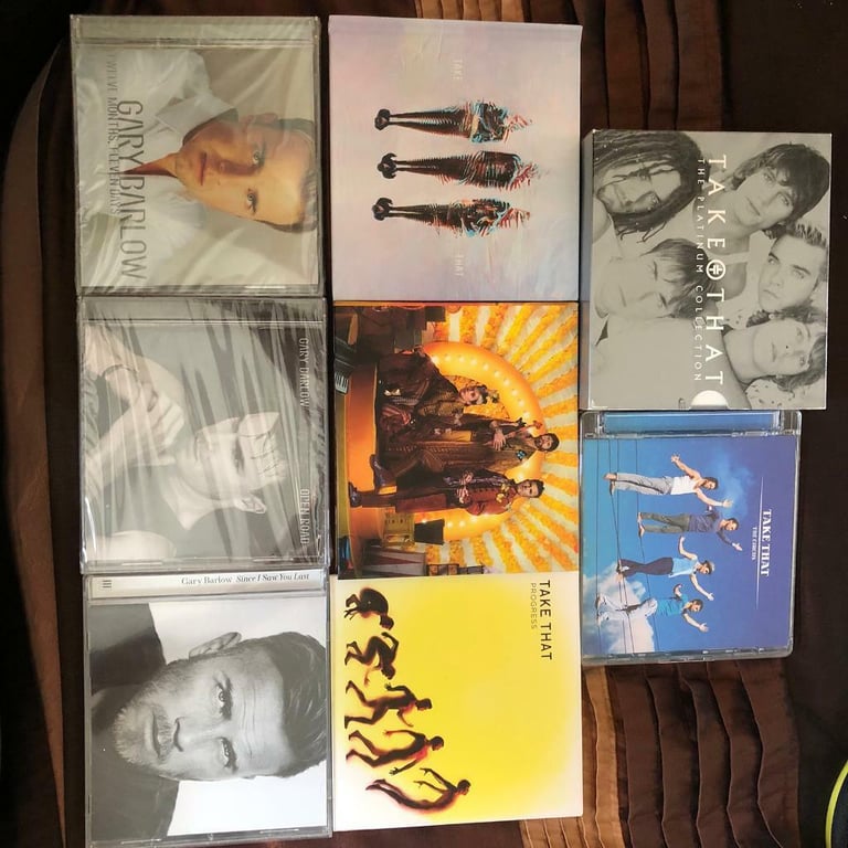 image for Collection of Take That/Gary Barlow CDs
