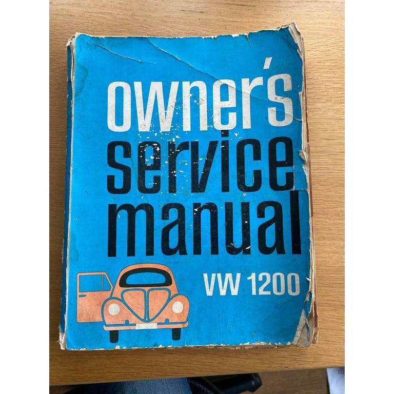 image for VW  Beetle owners manual