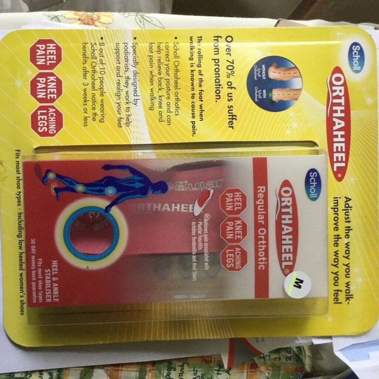 Dr. Scholl - ORTHAHEEL - Shoe Insert - BNIB - Size M - New and Unopened !