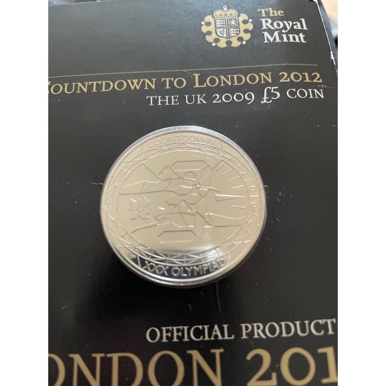2012 Olympic Countdown £5 Coin