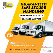 image for 7 days a week - Man and Van Removal service, house, waste and office clearance  - Luton Van