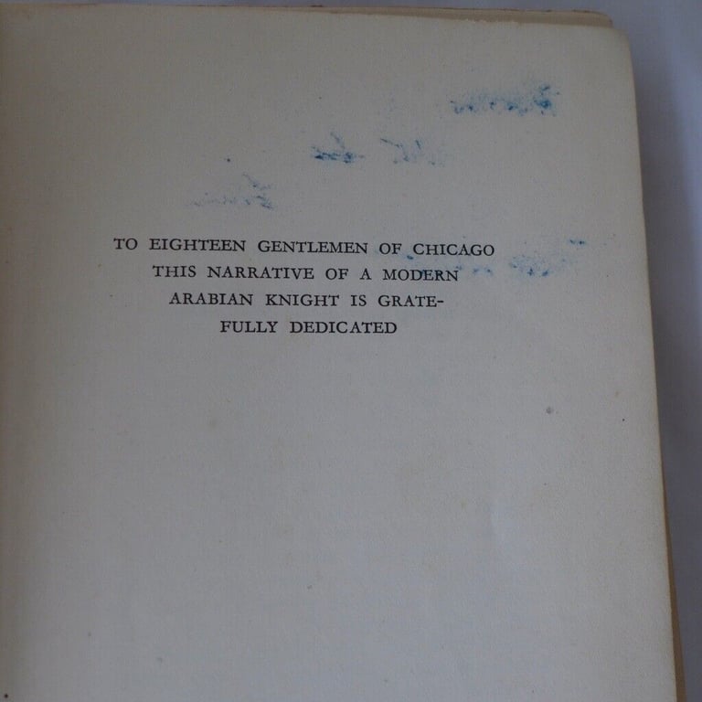RARE Collectable: WITH LAWRENCE IN ARABIA. By LOWELL THOMAS. Published by Hutchinson.