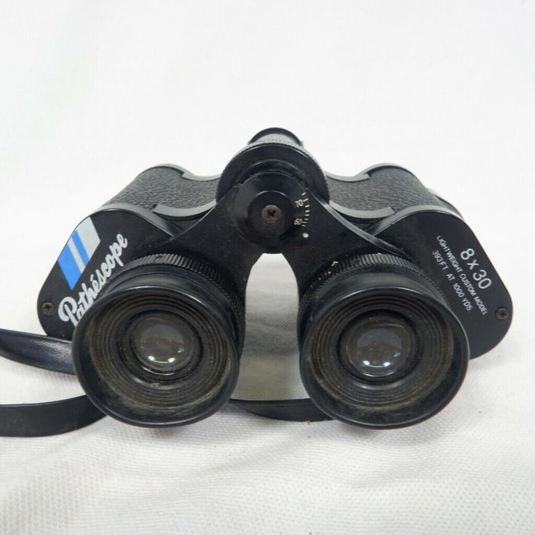 image for Pathescope Coated Optics Binoculars 8x30 Lightweight Custom 393ft At 1000yds