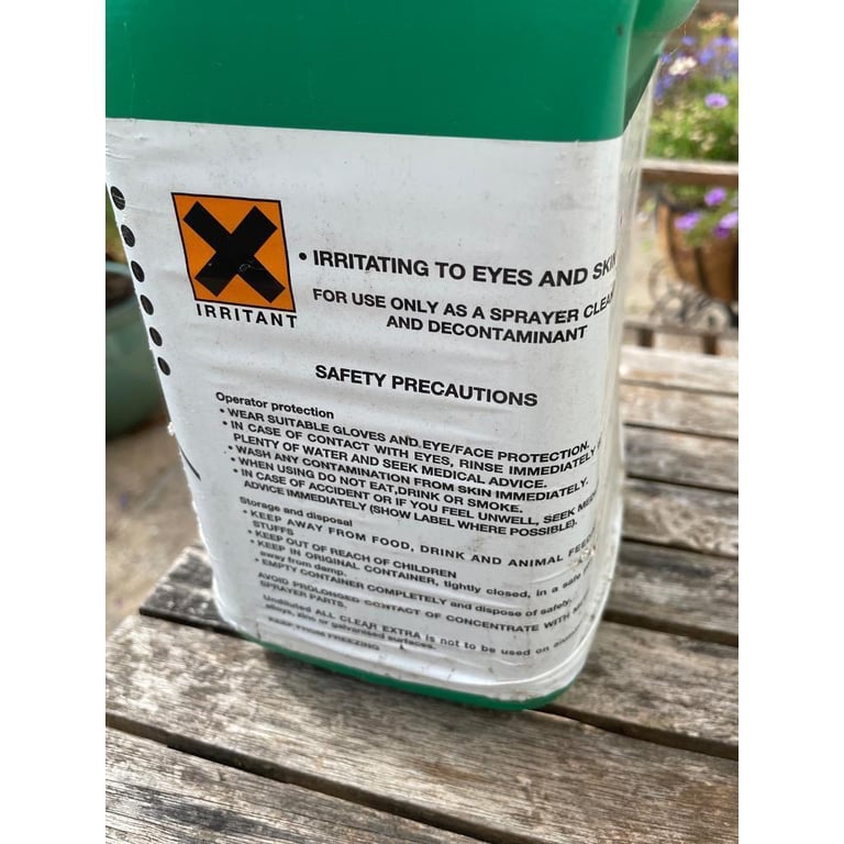 5L DU PONT sprayer cleaner all clear extra. Pesticides etc