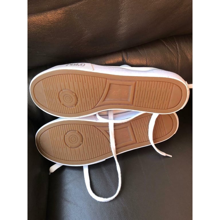 Ralph Lauren canvas trainers