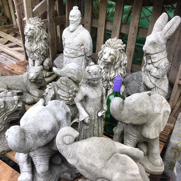 Garden statues £29 each
