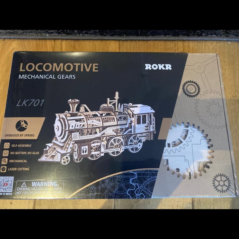 image for ROKR locomotive 3D Wooden Puzzle