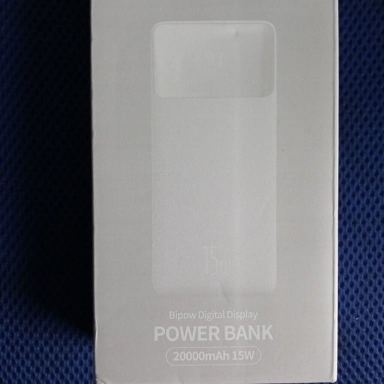 NEW!! 2-USB, 1-TYPE-C CHARGER SOCKETS - POWER BANK 20,000MAH. 