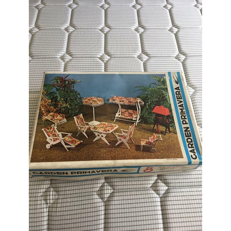 Vintage Barbie doll garden set. Used but all very good condition.