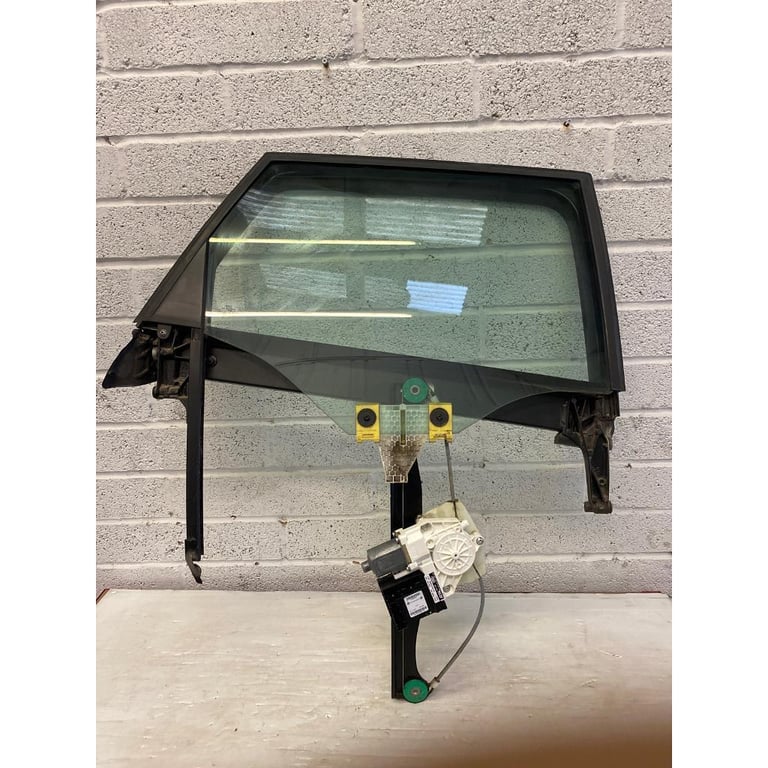 image for Audi A3 window Frame + Motor Mechanism, Back Right Driver Side, 