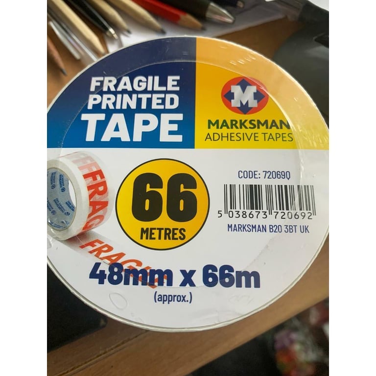 image for Fragile Printed Adhesive Tape