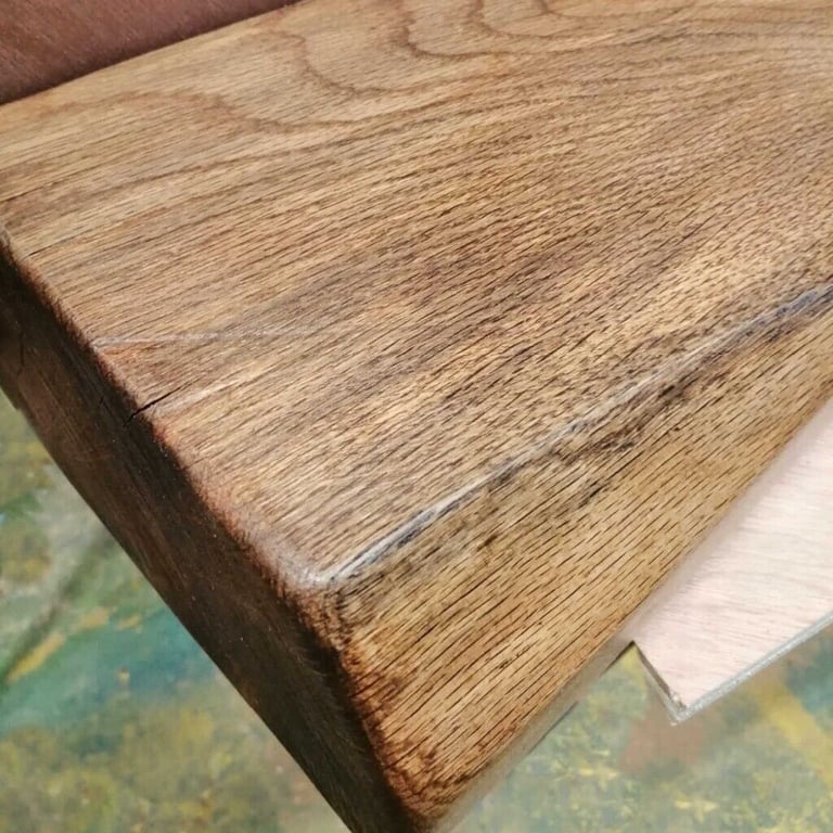 Beautiful Handmade Seasoned Oak Mantelpieces 100mm x 200mm x 1.2m