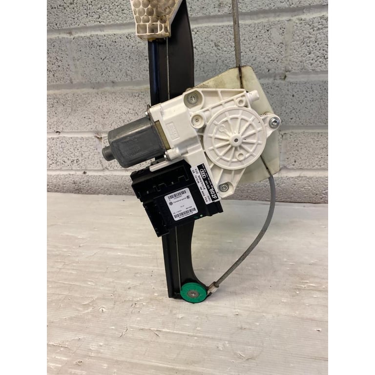 Audi A3 window Frame + Motor Mechanism, Back Right Driver Side, 