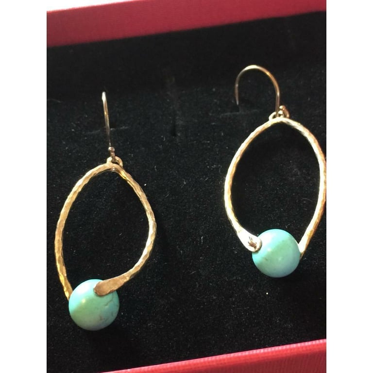 Silver earrings
