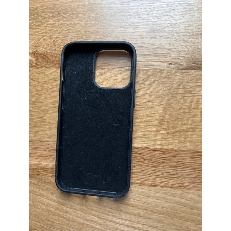 Black iPhone 13 Pro silicon case