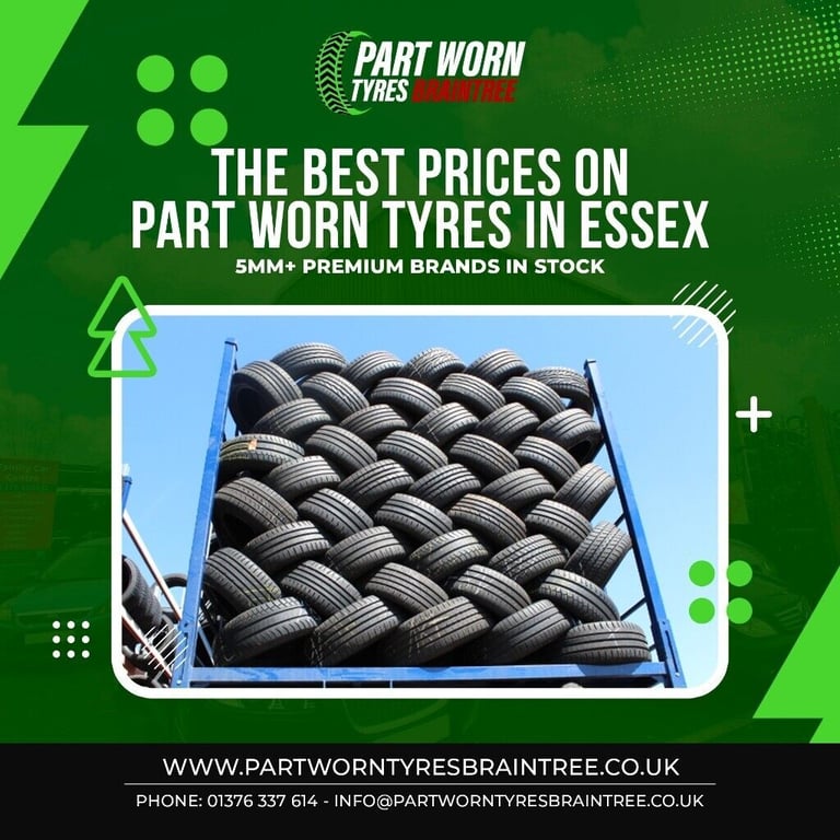 Overstock Of Part Worn Used Tyres, Continental, Bridgestone Runflat BMW etc.. 225/45/17,40/18,205/50