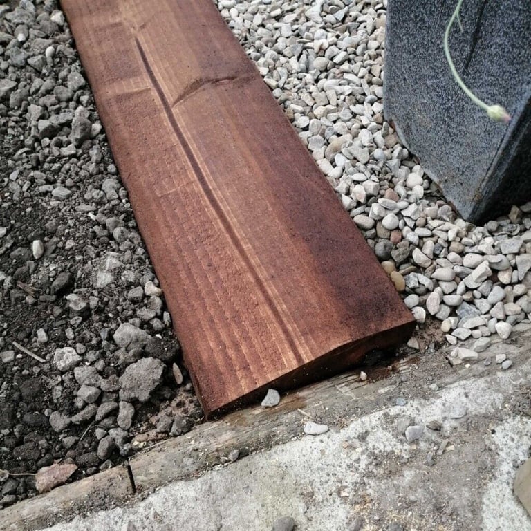 Timber Path and Kerb Edgings 2.4m. £35ea.