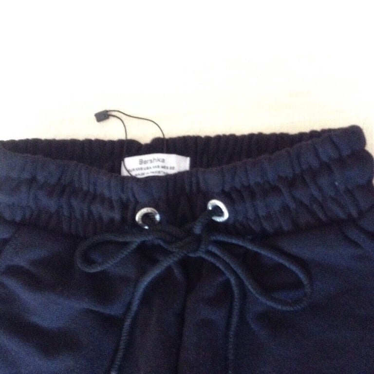 image for Bershka Joggers. Black. Size XXS. New