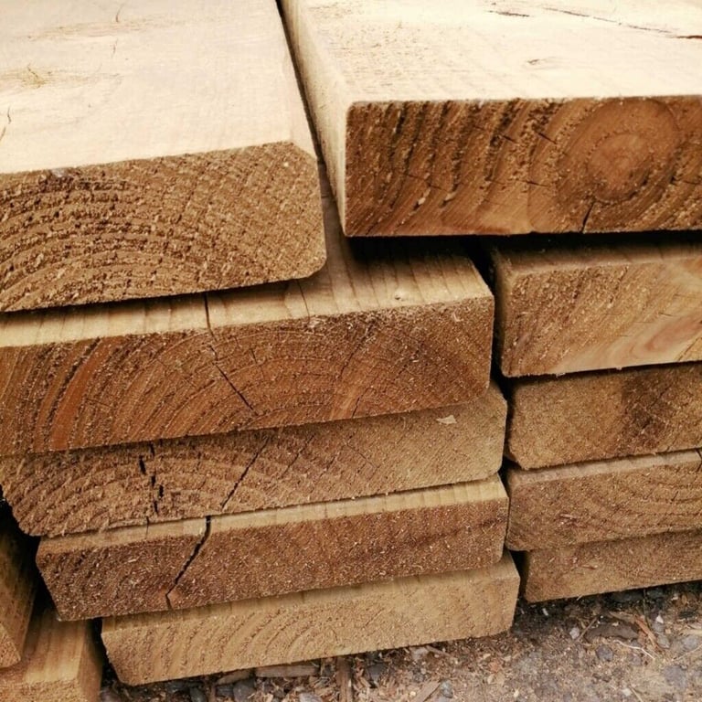 C16 Carcassing Timber Treated Green
