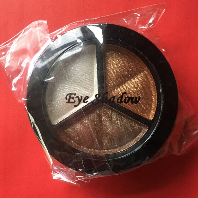 image for Unused triple copper, gold & silver sparkly eye shadow.