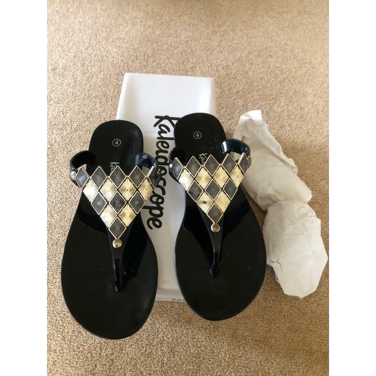 image for Kaleidoscope women’s sandals black size 4 