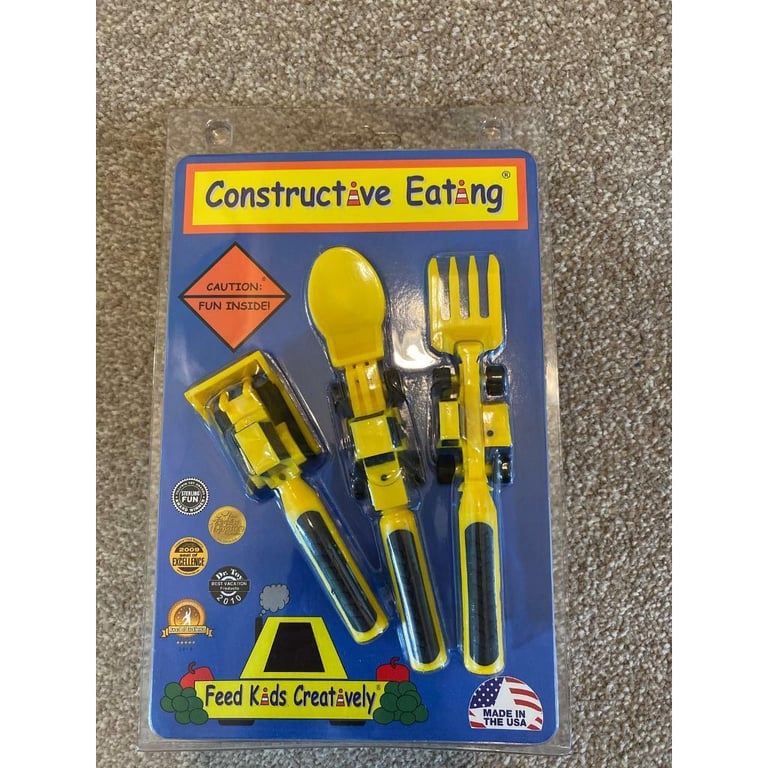 Constructive Eating toddler cutlery set. Fussy eaters, weaning
