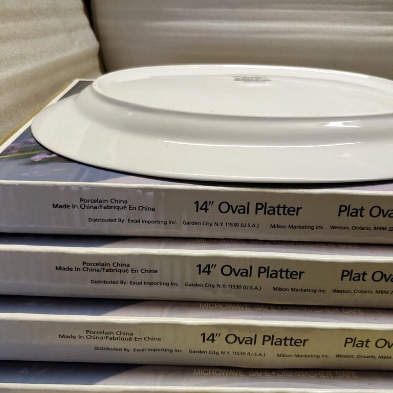 4 x New PRESTIGE Oval Platters Plates