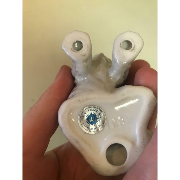 John Jenkins fine porcelain dog ornament 