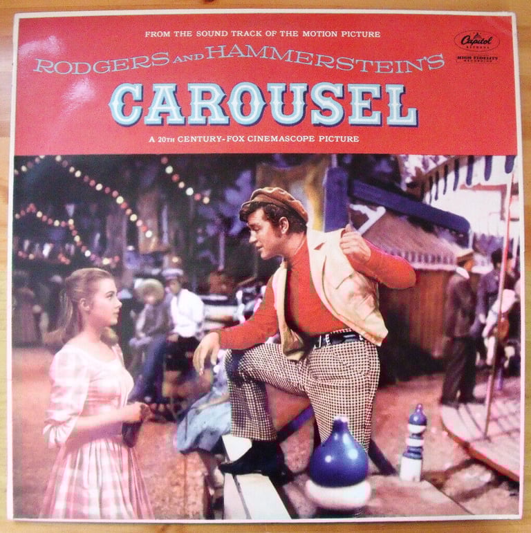 image for Rodgers & Hammersteins Carousel motion picture soundtrack high fidelity recording vinyl LP. £5 ovno.
