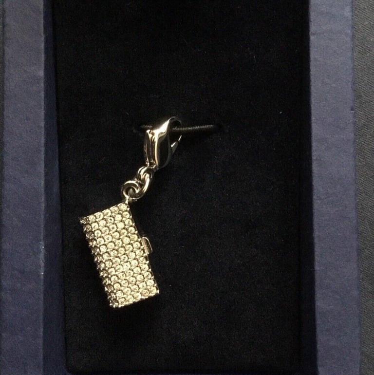 Swarovski charm for charm bracelet