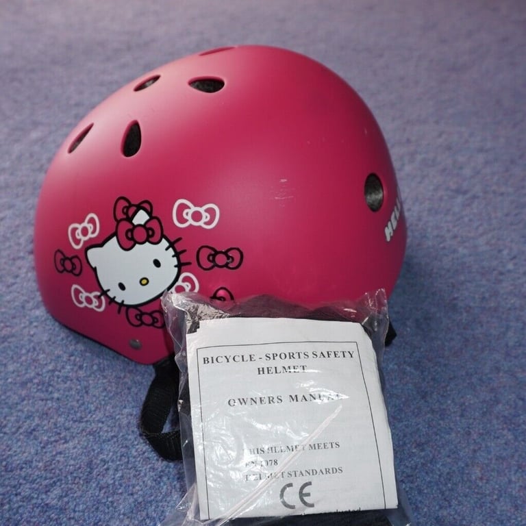 Hello Kity Childs cycle helmet