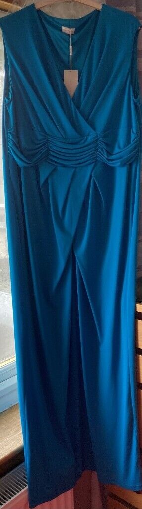 image for Minuet-Petite turquoise coloured dress 