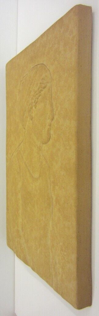 Large Classical Greek Inspired Female Figure / One-Off Pottery Tile