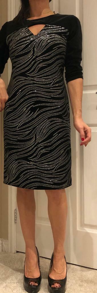 Julian McDonald  Black  Dress. 