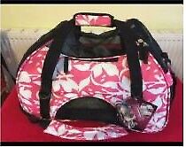 image for Pet dog/cat floral design carry bag
