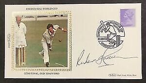 image for Richard Hadlee Signed Benham Postal Cover 1983 Cricket World Cup Semi Final