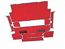 CLASSIC MINI UNDER FELT - SOUND DEADENING 8 MM THICK TOP QUALITY CARPET SETS DOOR CARDS HEADNINGS