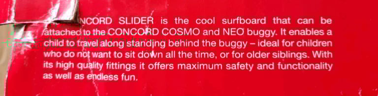 Concord Neo boogie board