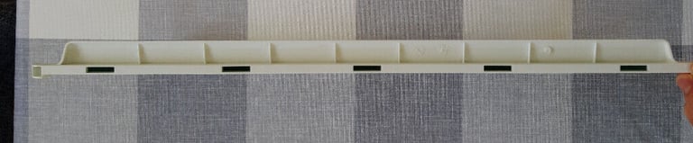 Glass fridge shelf - removed from our Zanussi fridge freezer. May fit others?  